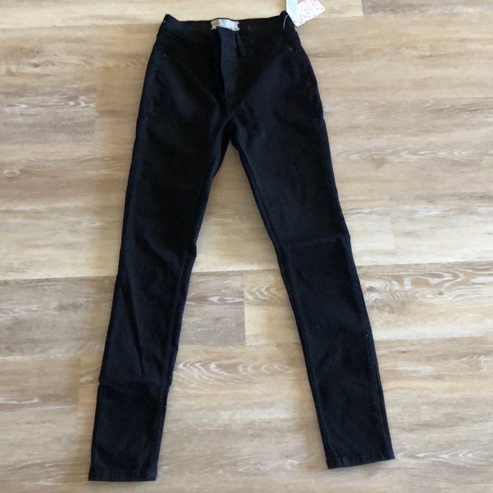 NWT Free people skinny black jeans